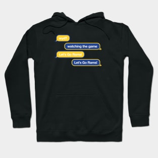 Rams WYD Text Hoodie